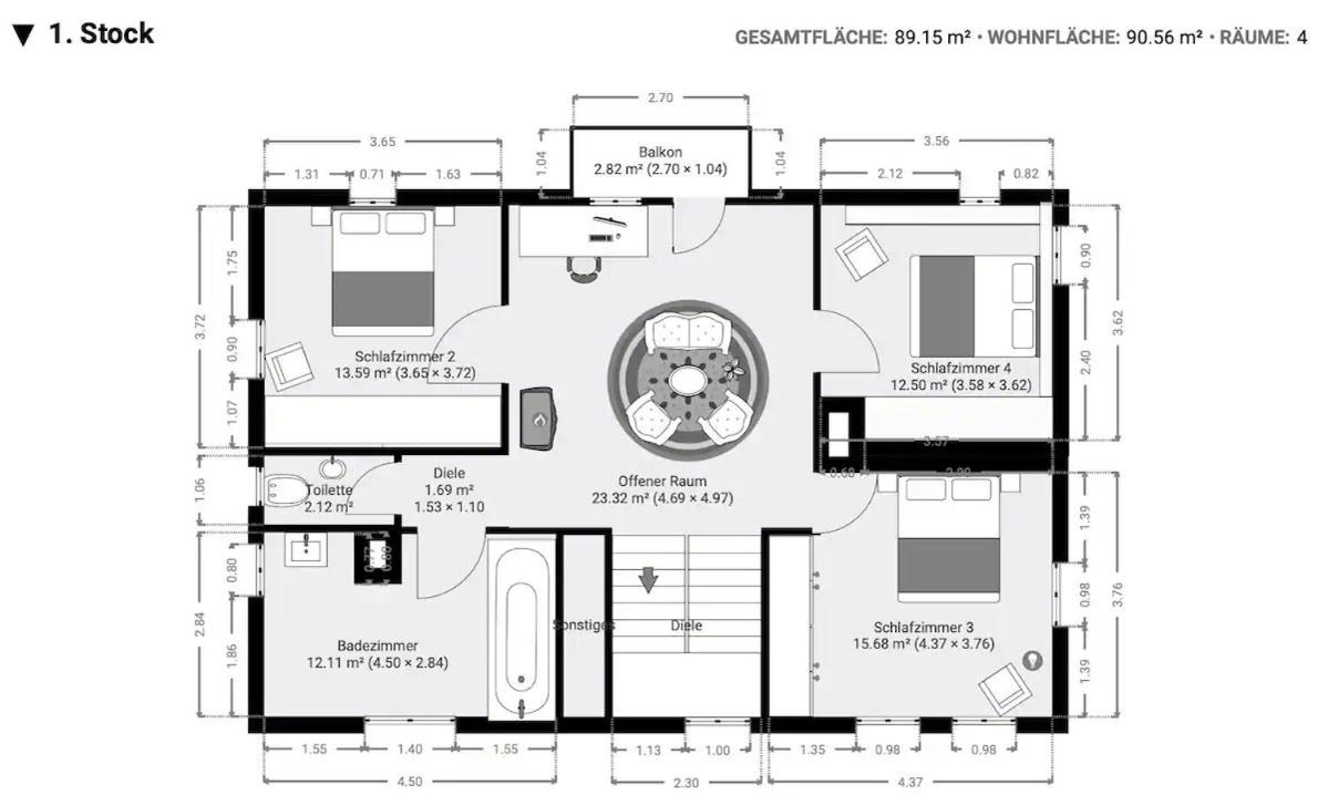 Villa Johanna Bad Herrenalb Exterior foto